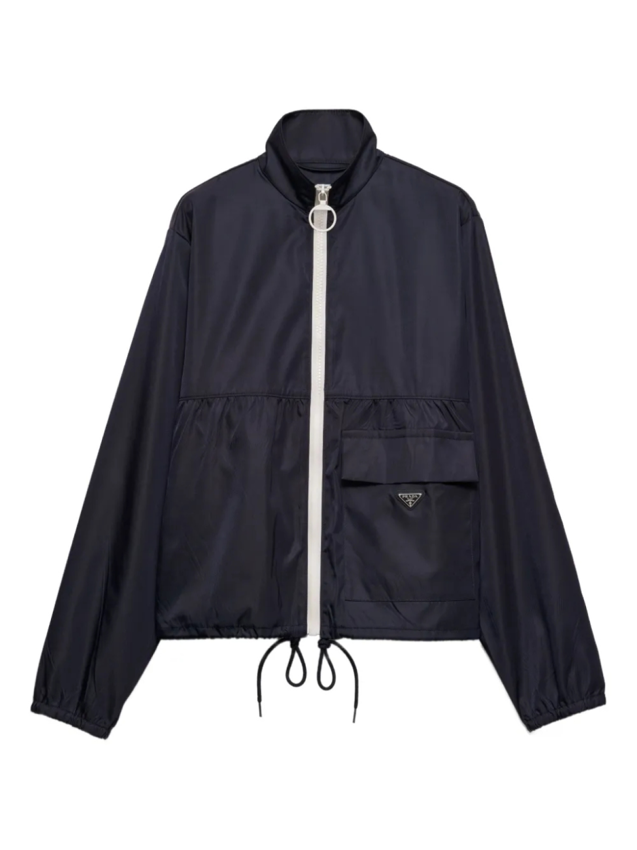 

Prada бомбер Re-Nylon, синий