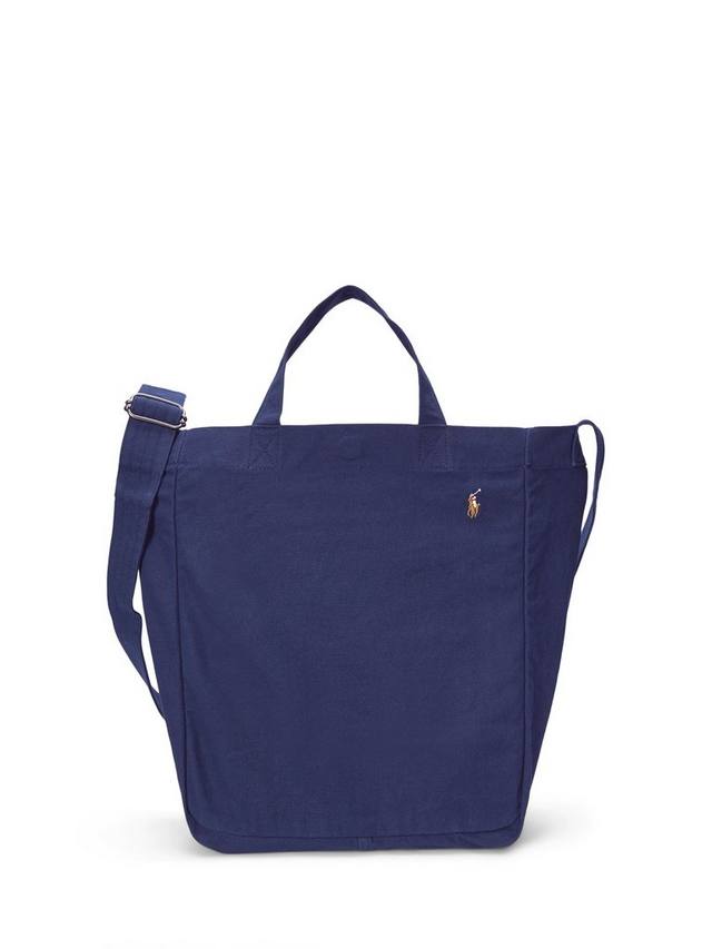 

Хлопчатобумажная холщовая сумка Ralph Lauren, цвет Newport Navy