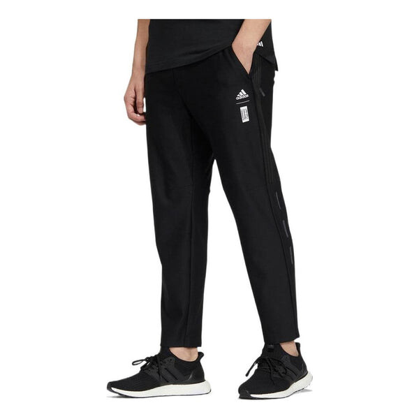 

Спортивные штаны Men's adidas Martial Arts Series Logo Lacing Zipper Side Sports Pants/Trousers/Joggers Black, черный