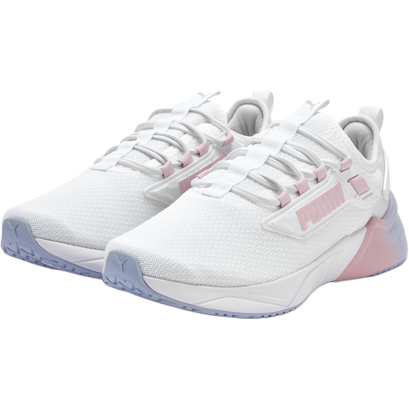 PUMA Retaliate 3 Cushioning, Wear Resistant низкие детские повседневные кроссовки White для подростков — фото 4