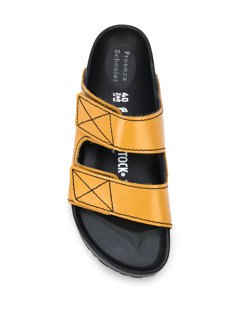 Шлепанцы Arizona Narrow из коллаборации с Birkenstock Proenza Schouler, желтый — фото 4