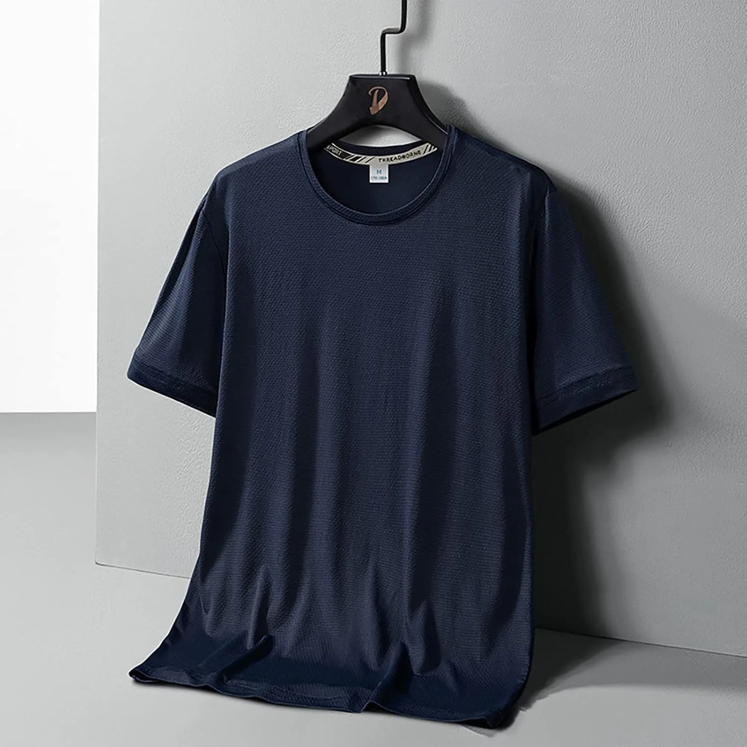 Футболка для тренировок мужская, Short Sleeve, Quick Dry, Ice Silk — фото 2