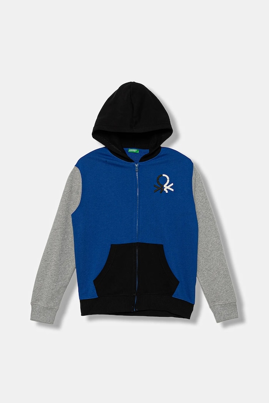 

Детская хлопковая толстовка United Colors Of Benetton, синий