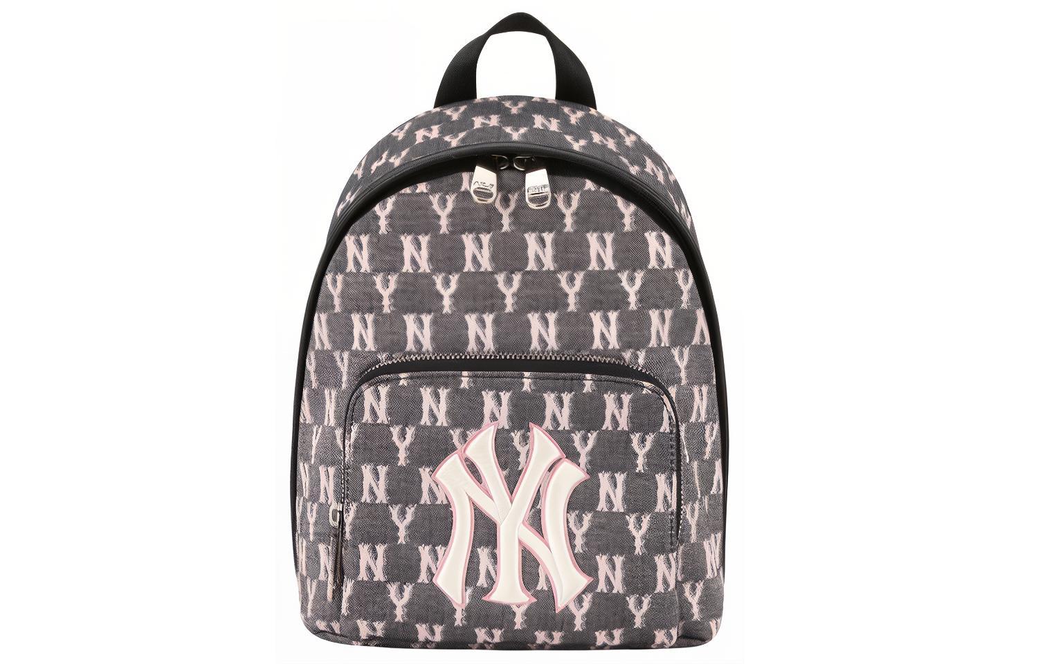 

MLB Мини-рюкзак из полиэстера Monogram Collection, цвет унисекс, грязно-розовый