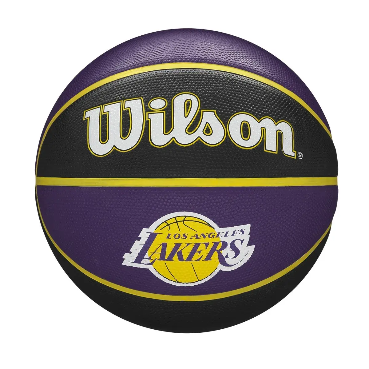 

Баскетбольный мяч Los Angeles Lakers Tribute, размер 7 Wilson, фиолетовый/черный