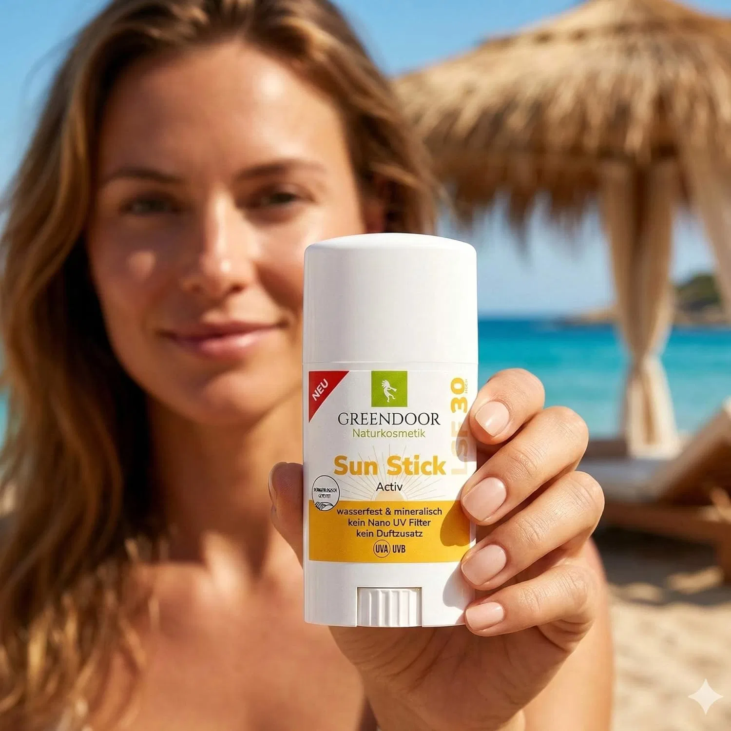 Солнцезащитный стик GREENDOOR SPF30 Greendoor — фото 3