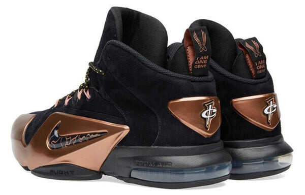 Кроссовки zoom penny 6 premium Nike, черный — фото 3
