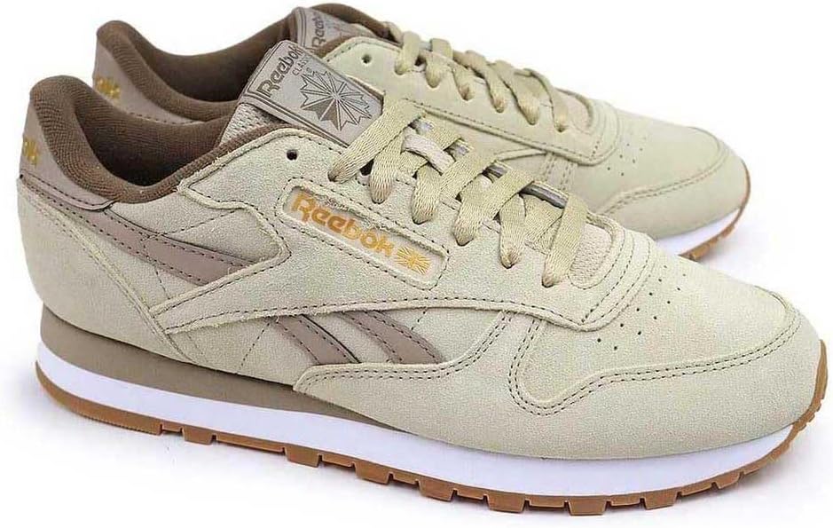Мужские винтажные кроссовки Reebok Classic Leather 1983, Classic Beige Classic Beige Ash — фото 3