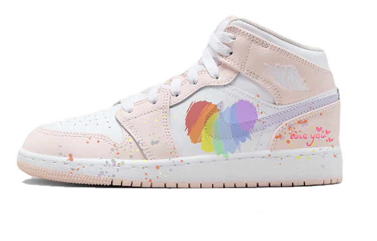 

Jordan Air Jordan 1 винтажные баскетбольные кроссовки женские, Pink
