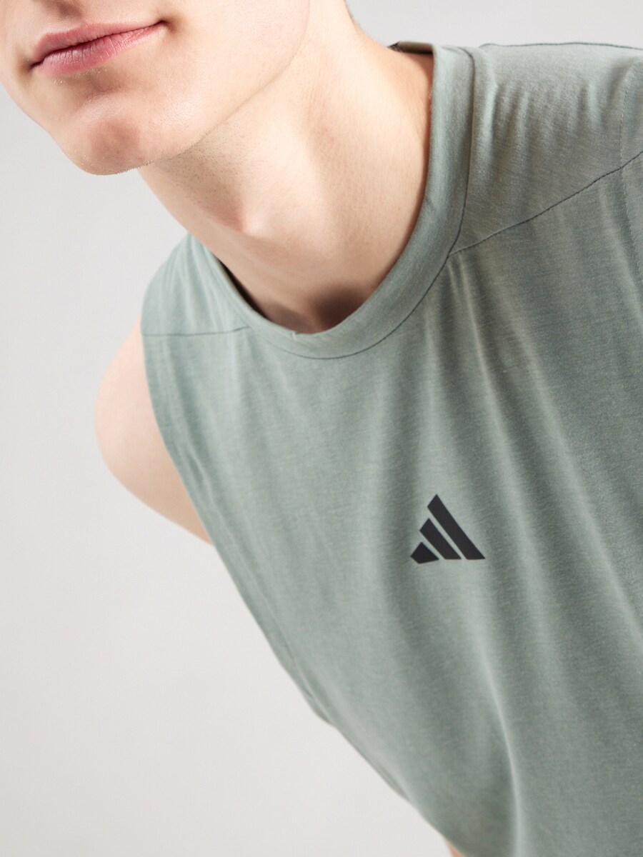 Рубашка для выступлений ADIDAS PERFORMANCE D4T, пастельный зеленый — фото 3