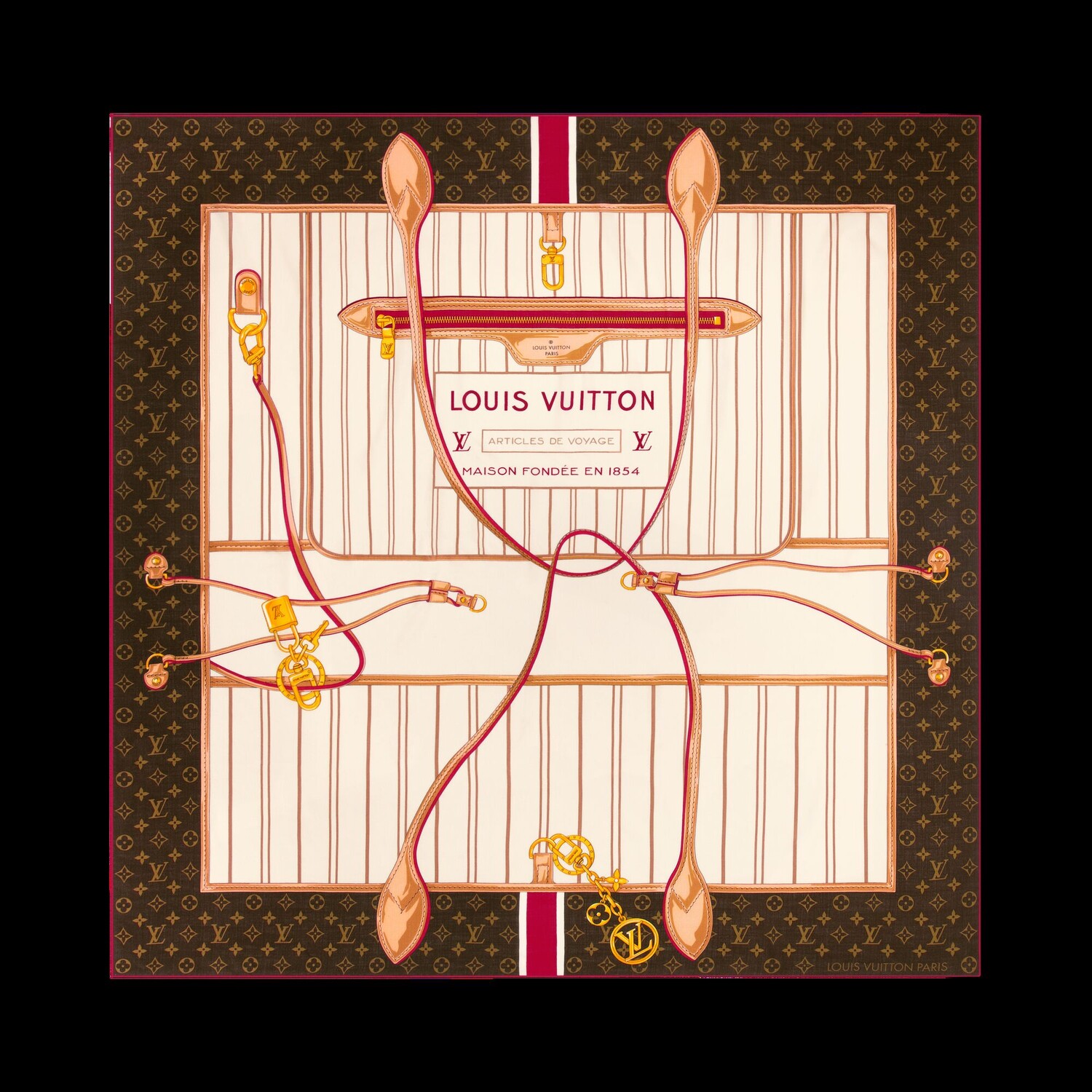 

Моя Неполная Шаль Louis Vuitton, нюдовый