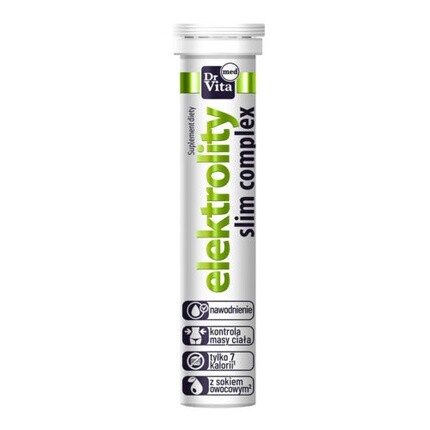 

Electrolyte Slim Complex с соком, Добавка , 20 таблеток Unbranded