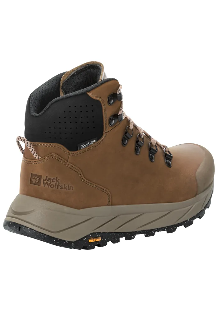 Кроссовки Jack Wolfskin "TERRAQUEST X TEXAPORE MID W", цвет Fawn — фото 4