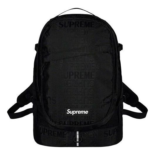 

Сумка backpack 'black white' Supreme, черный