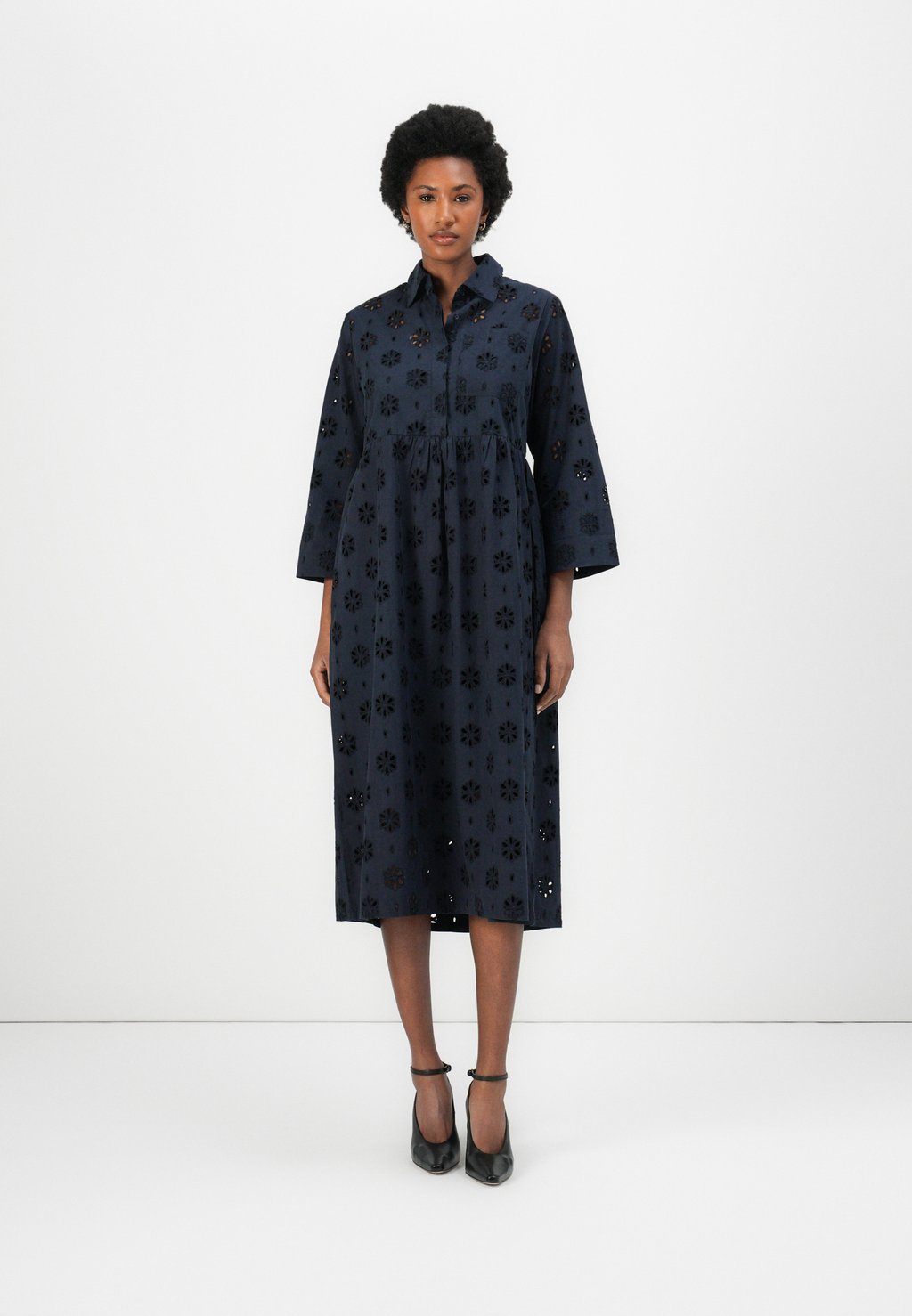 

Платье-рубашка MELISSA DRESS Barbour, темно-синий