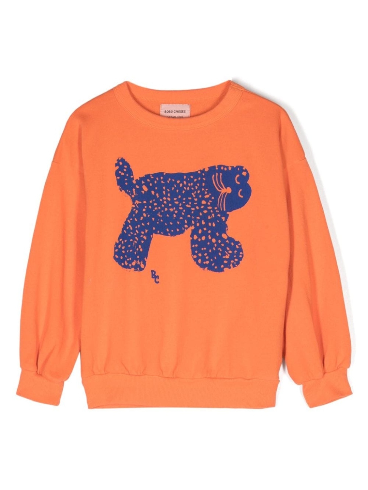 

Bobo Choses толстовка Big Cat из органического хлопка, оранжевый