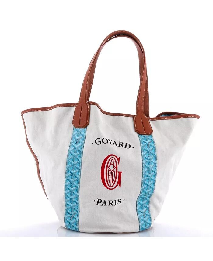 

Двусторонняя сумка-тоут Belharra из парусины с покрытием Pre-Owned Goyard
