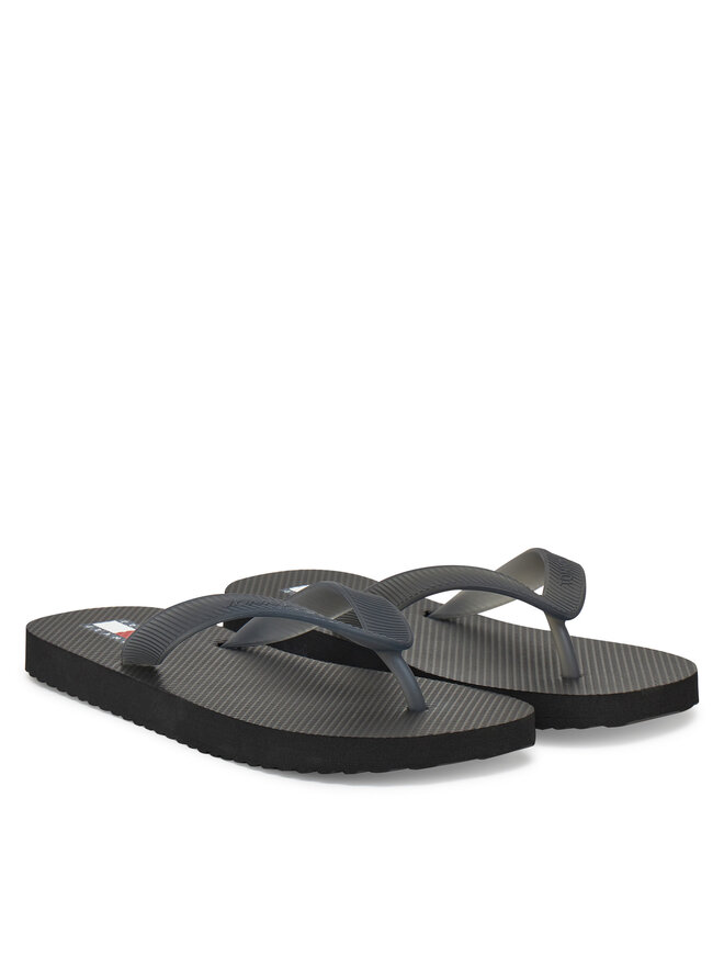 Сланцы Tjw Logo Flip Flop EN0EN02447 Tommy Jeans, черный — фото 2