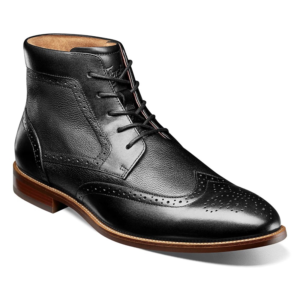 

Ботинки Rucci с заклепками и шнуровкой Florsheim, черный