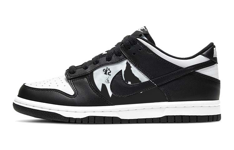 

Кроссовки Nike Dunk Skateboard Shoes Unisex Low-Top Black White, Черный, Кроссовки Nike Dunk Skateboard Shoes Unisex Low-Top Black White