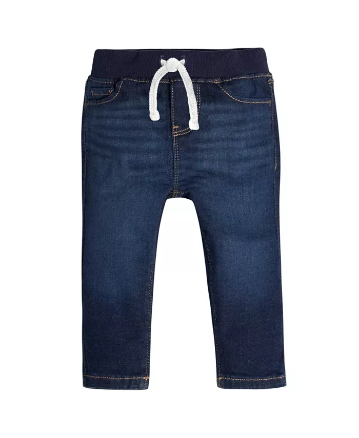 

Детские узкие джинсы с резинкой на талии Baby Neutral Rib Waist Skinny Jeans Gerber, синий