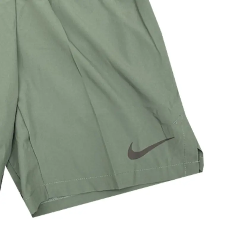 Nike Мужские повседневные шорты Dri Fit зеленые — фото 4