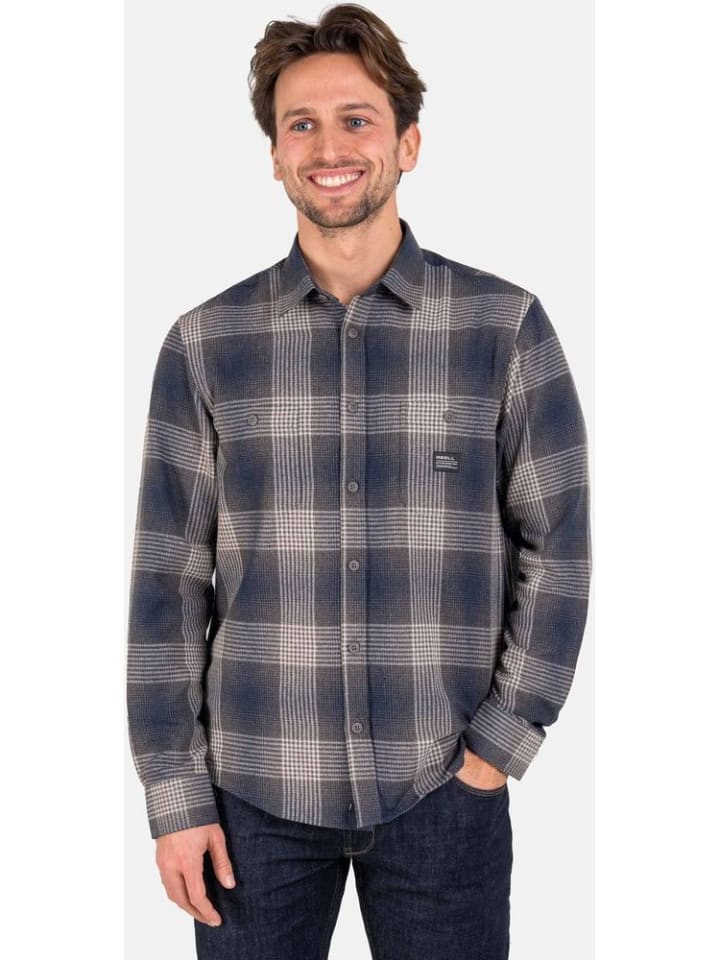 

Футболка Alvar Check Shirt коричневого цвета Reell, Коричневый, Футболка Alvar Check Shirt коричневого цвета Reell