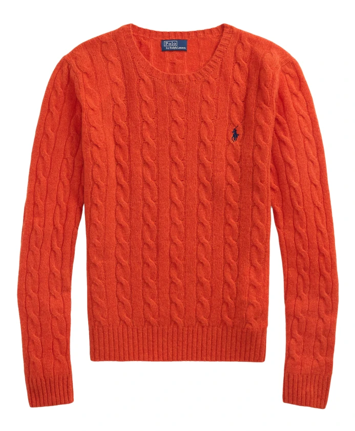 

Оранжевый свитер Polo Ralph Lauren, оранжевый