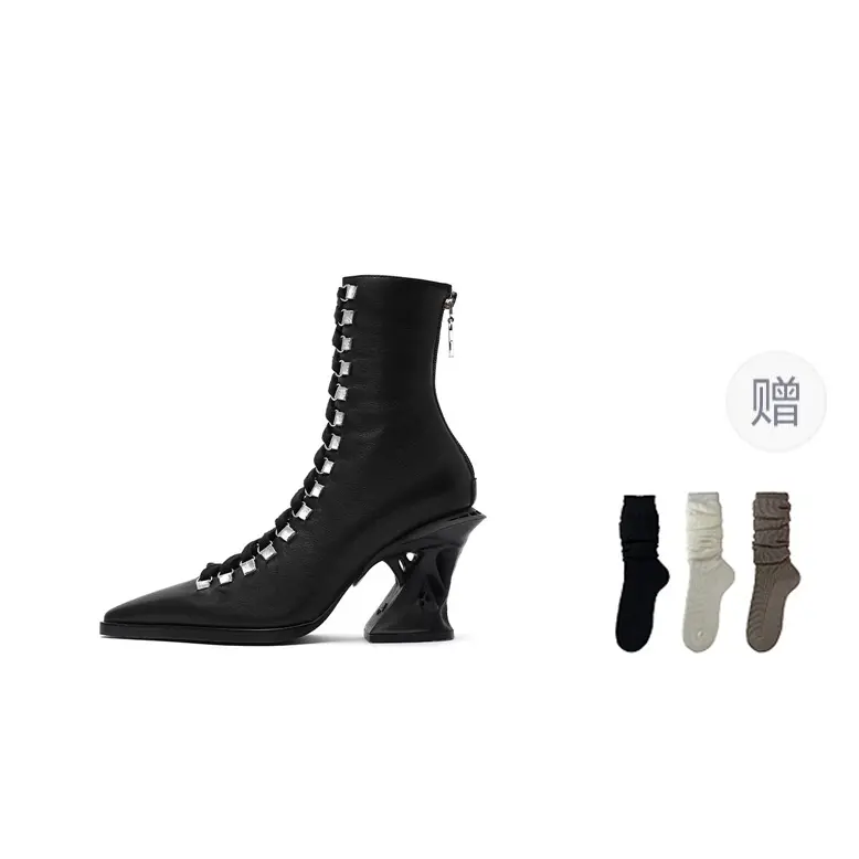 Ботильоны женские без сахара Daphne Lab, цвет Modern Black