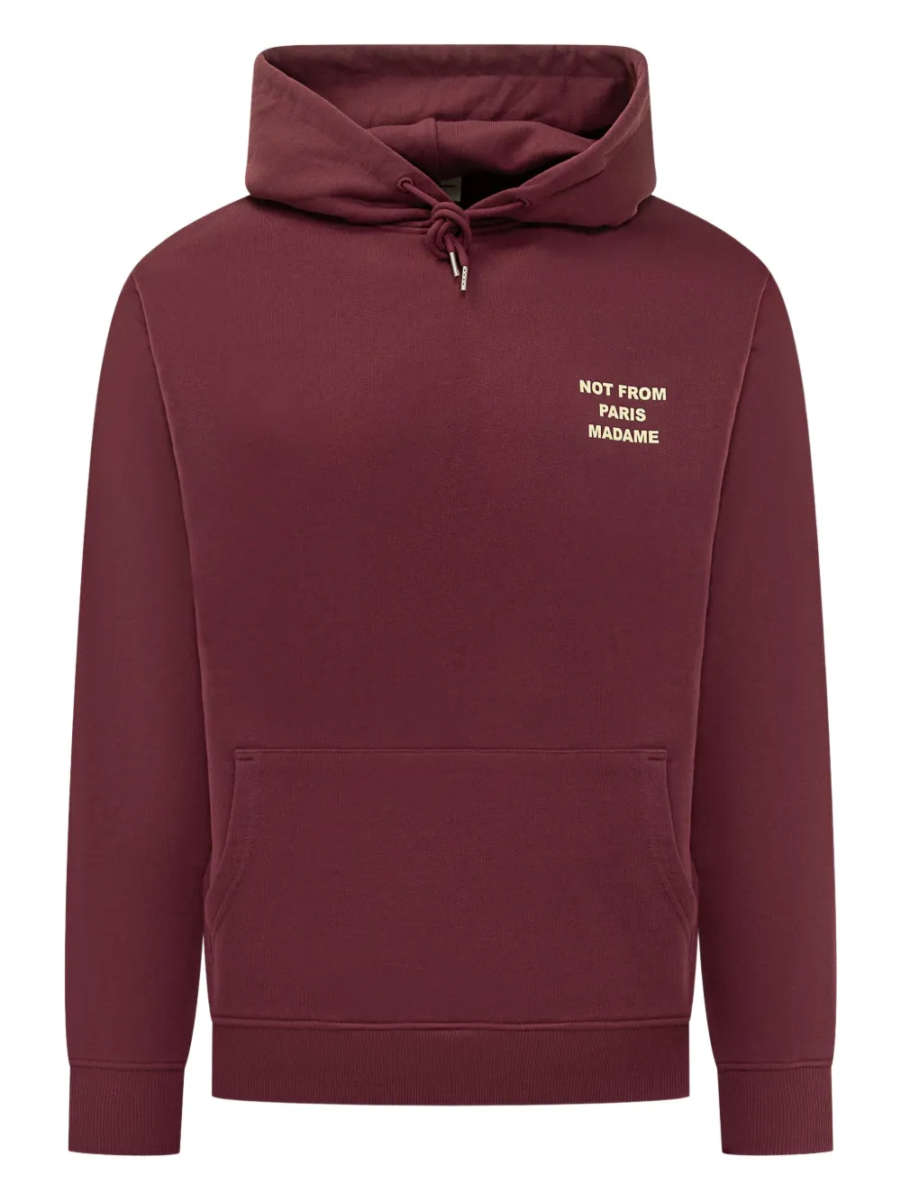 

Худи с принтом-слоганом Drôle De Monsieur, красный