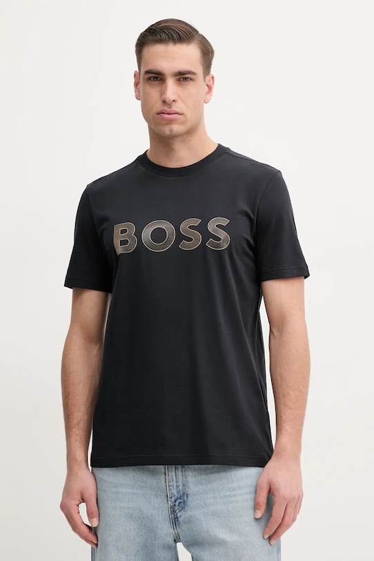 

Футболка Boss Green, темно-синий
