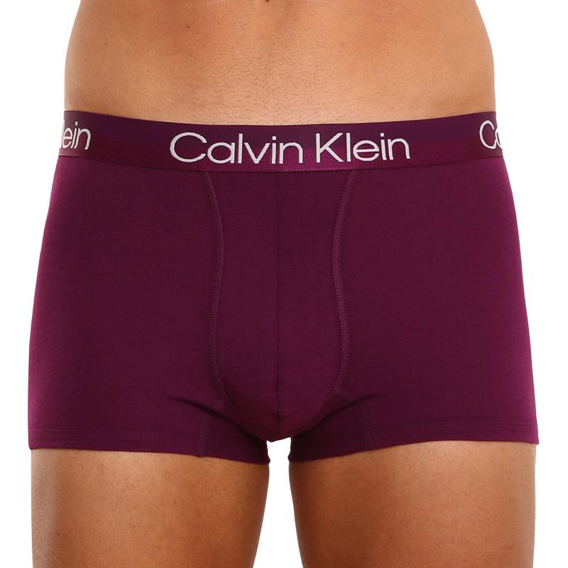Мужские боксеры 3 штуки Calvin Klein, фиолетовый — фото 4