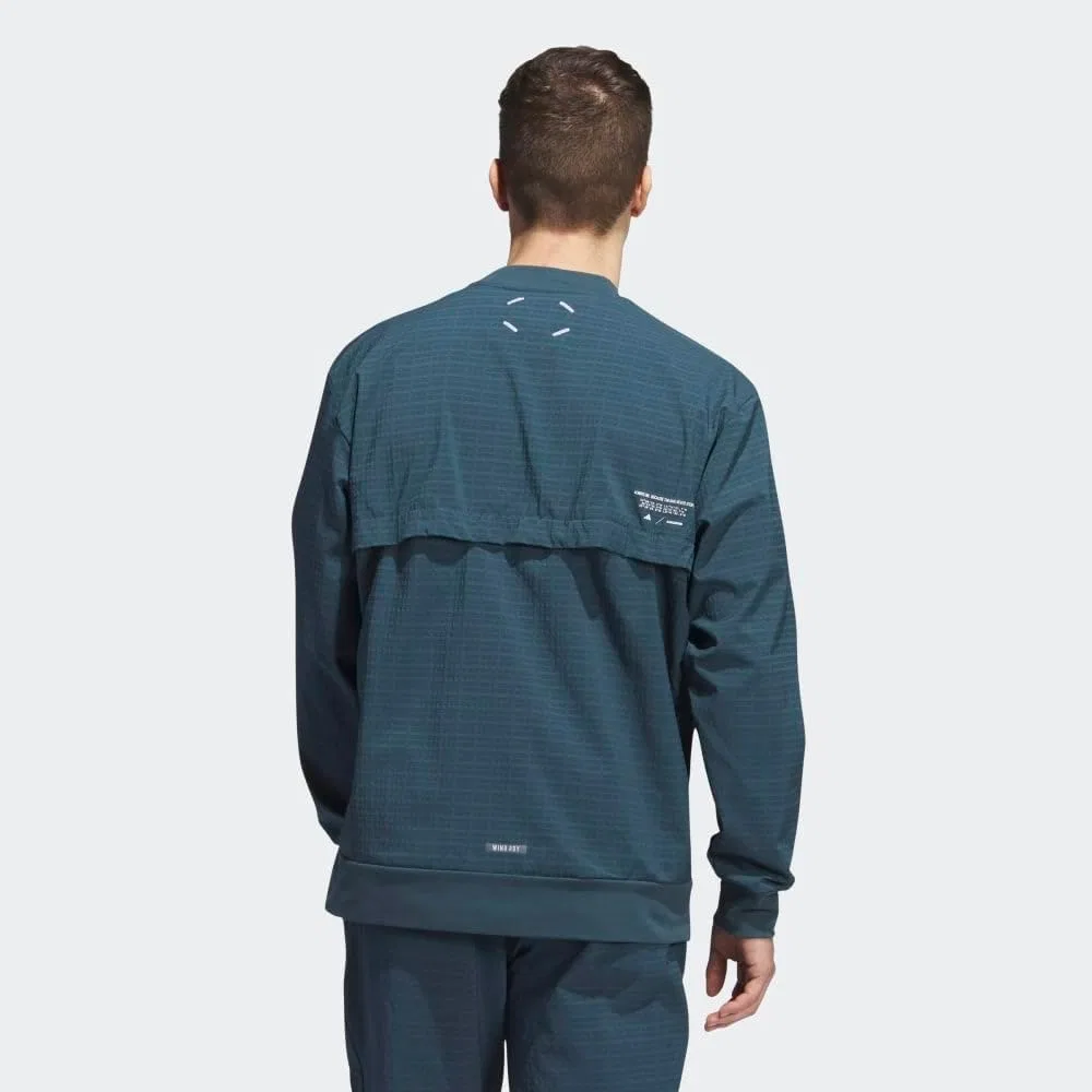 Свитшот adidas Unisex Adicross WIND.RDY Crew для гольфа, курток — фото 3