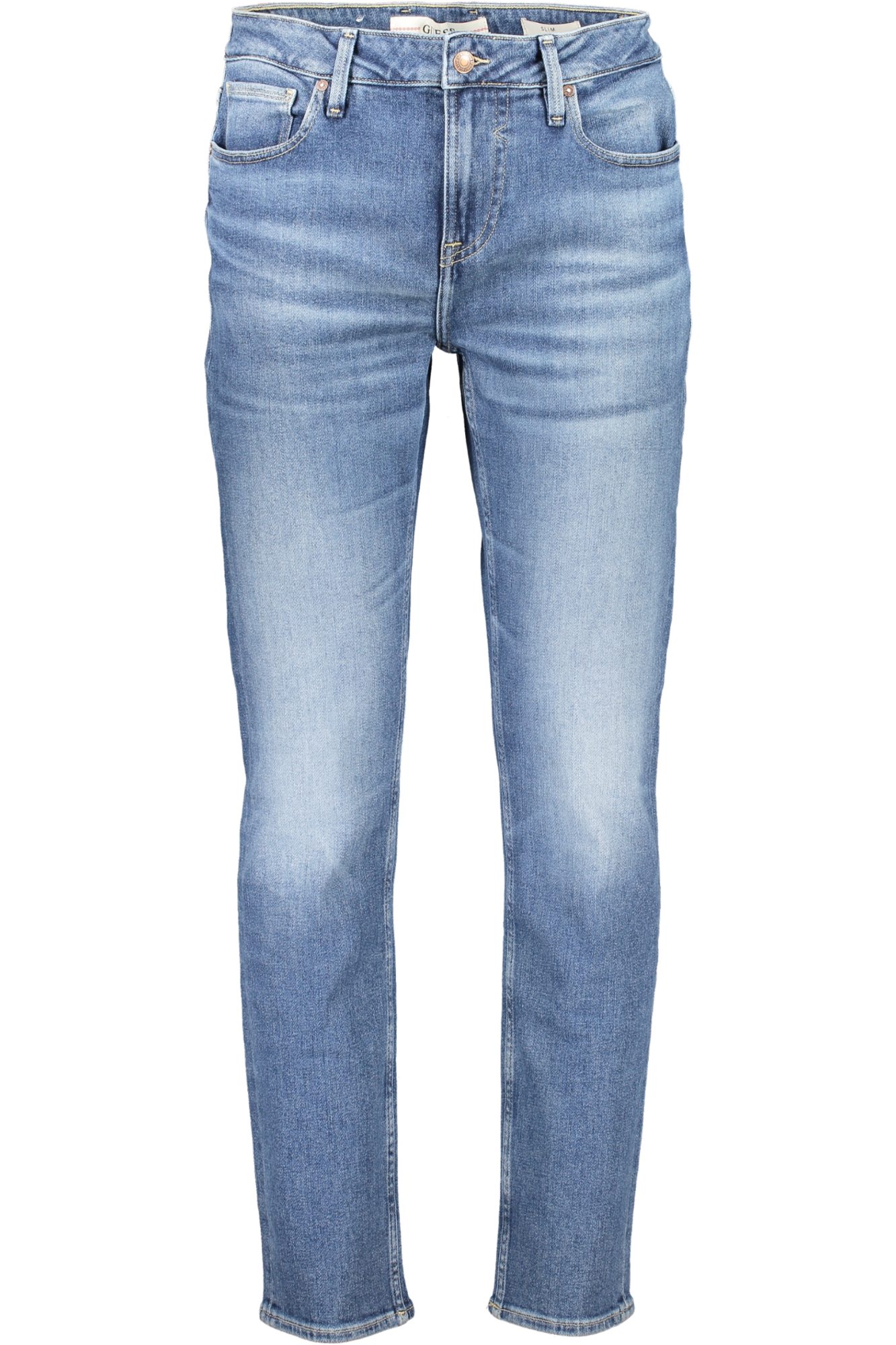

Джинсы мужские Guess Jeans Reborn Denim Slim, синий