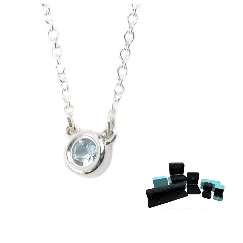 

TIFFANY & CO. Ожерелье из стерлингового серебра 925 пробы Elsa Peretti для женщин серебряное