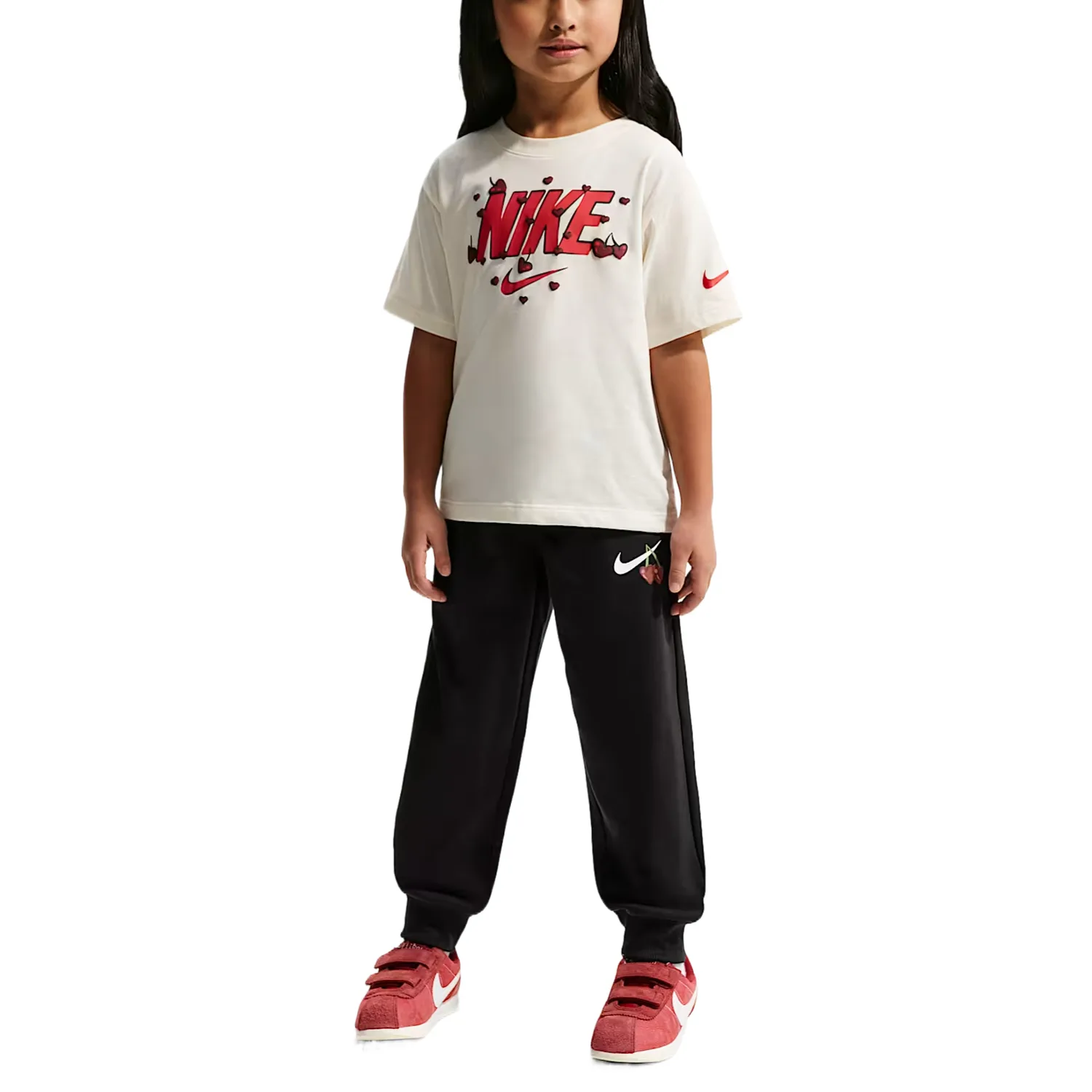 Детские штаны Nike, Black/Red/White — фото 4