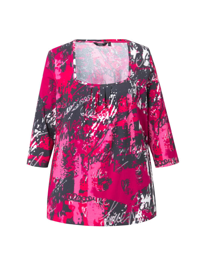 

Футболка Ulla Popken Shirt, цвет rubin