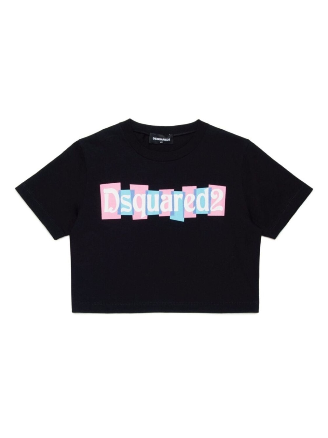 

DSQUARED2 KIDS футболка с логотипом, черный