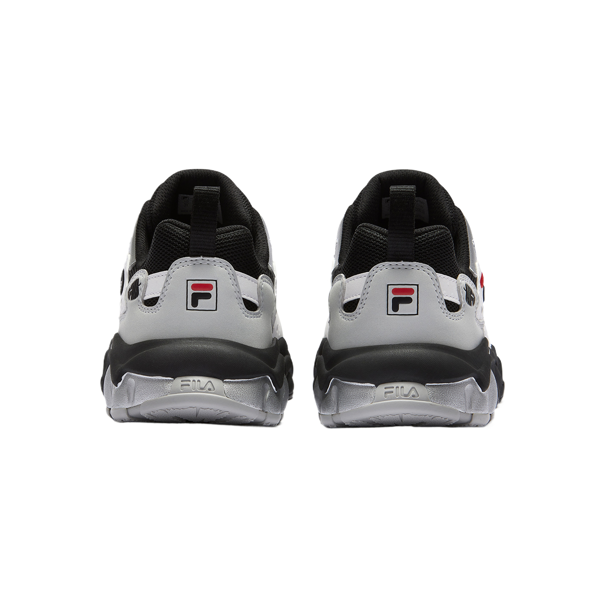 FILA KIDS Низкие детские беговые кроссовки black/yellow dull gray для подростков — фото 4