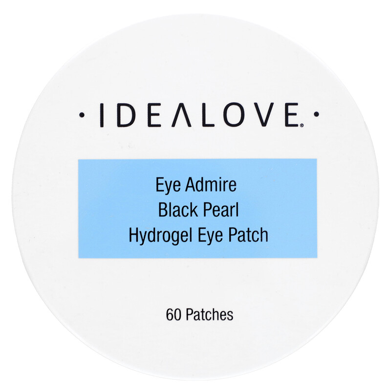

Idealove, Eye Admire, гидрогелевые патчи для глаз с черным жемчугом, 60 шт.