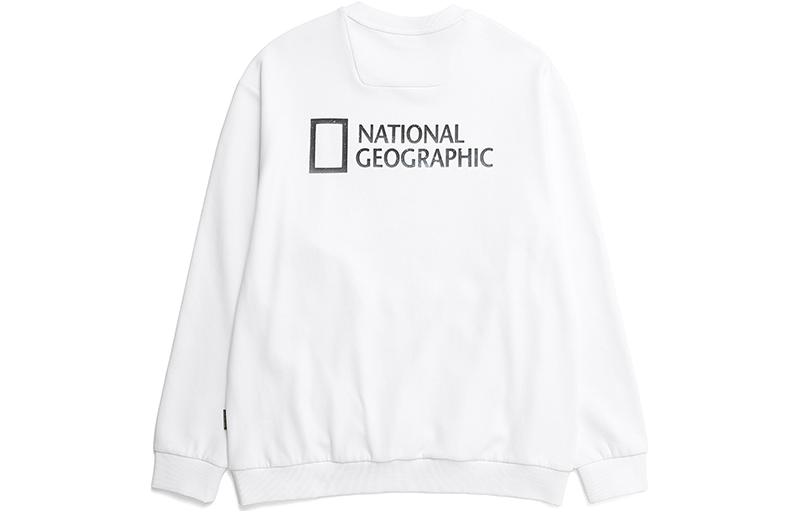 

Свитшот Unisex Crew Neck Moderate Regular NATIONAL GEOGRAPHIC, белый