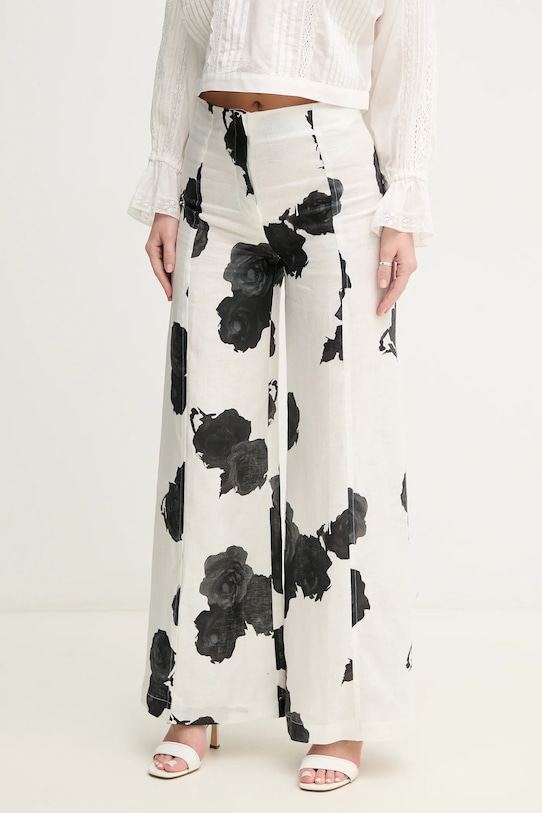 

Льняные брюки Liviana Conti, белый