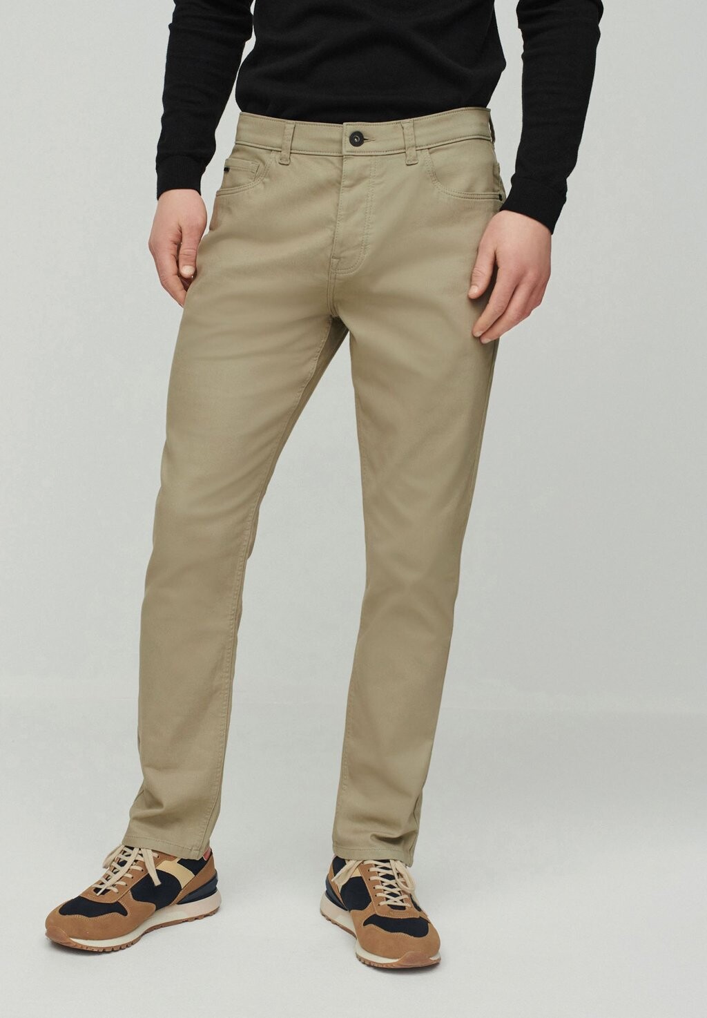 

Чиносы SOFT TOUCH TROUSERS SLIM FIT Next, охра