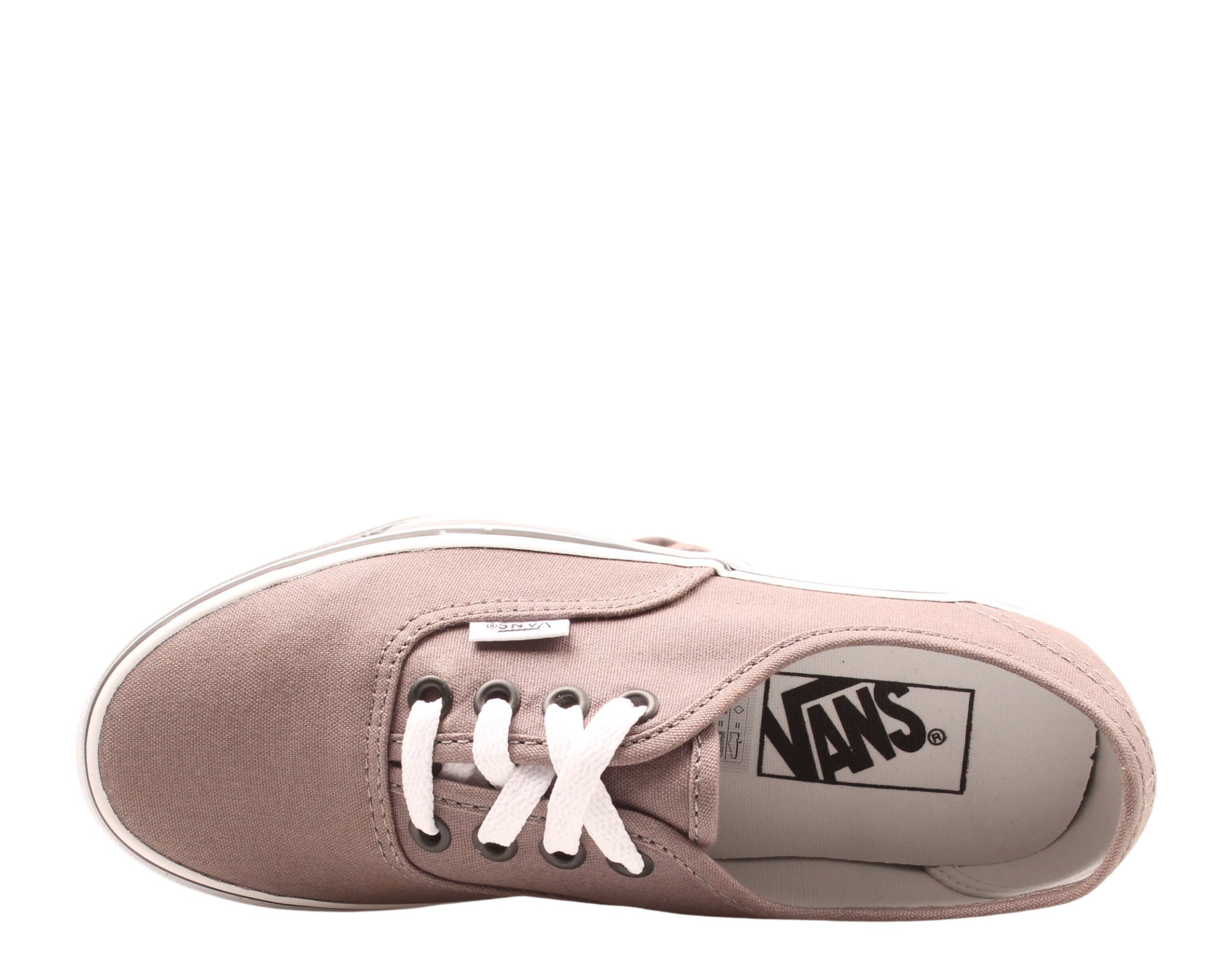 Vans Authentic Grey Pewter/Black Классические низкие кроссовки VN000JRAPBQ — фото 4