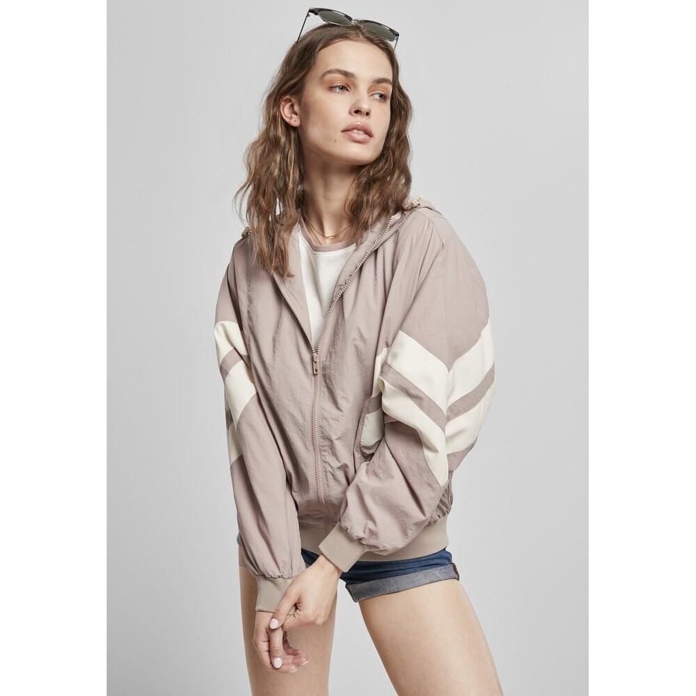 

Толстовка Urban Classics Crinkle Batwing Big, розовый