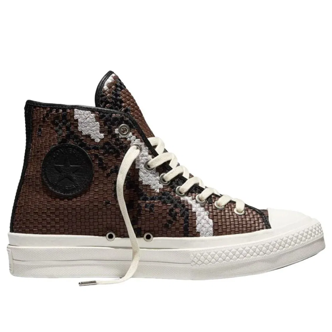 Кеды Converse First String Chuck Taylor 'Woven Leather' A19399C, коричневый — фото 2