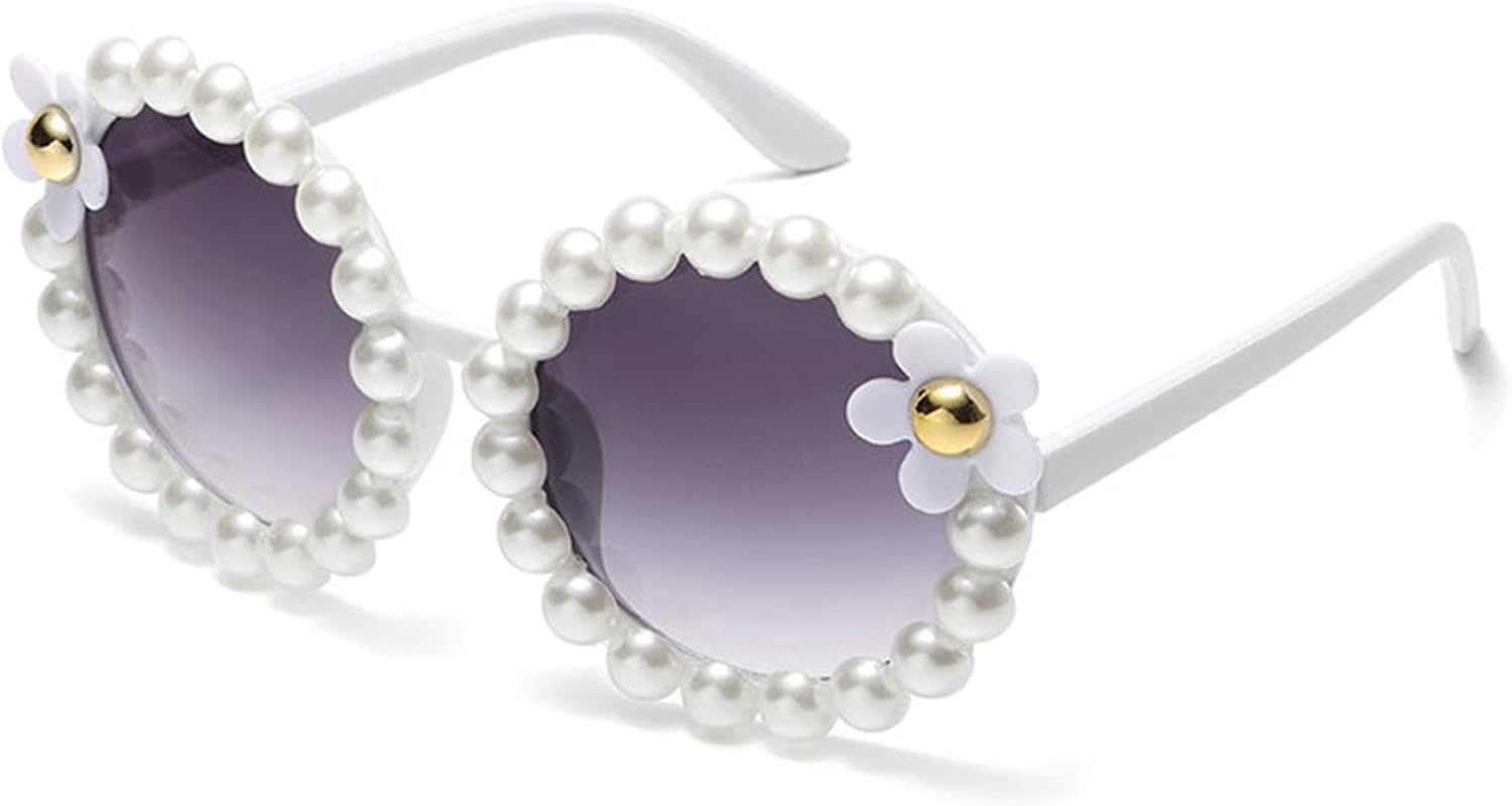 

Солнцезащитные очки Willochra с жемчужным цветком, хрустальной оправой и блестящими бриллиантами для женщин, большая оправа, винтажные солнцезащитные очки со стразами, C6