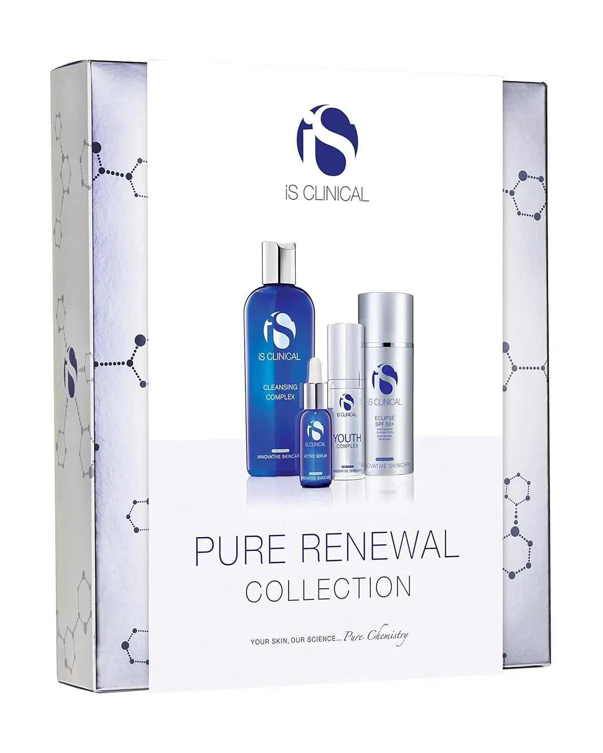 Коллекция iS CLINICAL Pure Renewal; Полный набор для регенерации кожи; Подарочный набор коллекции; Набор против старения