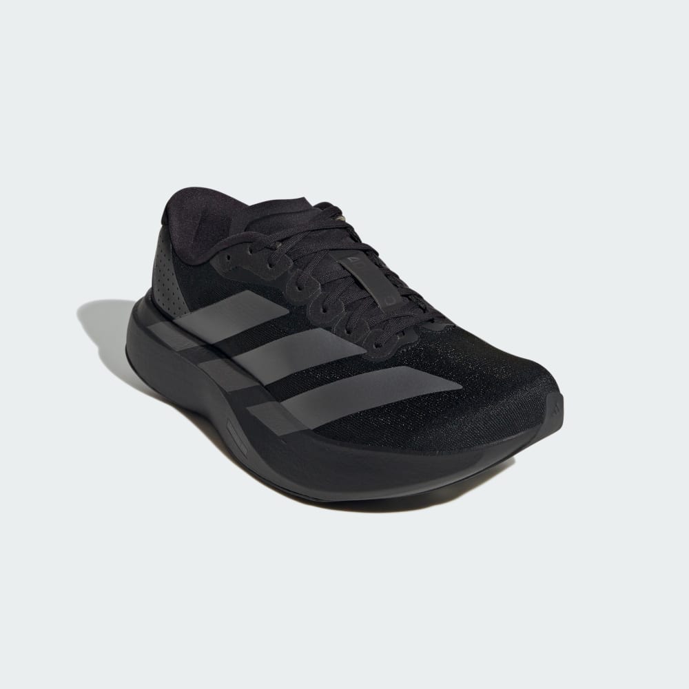 Кроссовки Adidas Adizero EVO SL Shoes, цвет Core Black/Iron Metallic/Core Black — фото 4