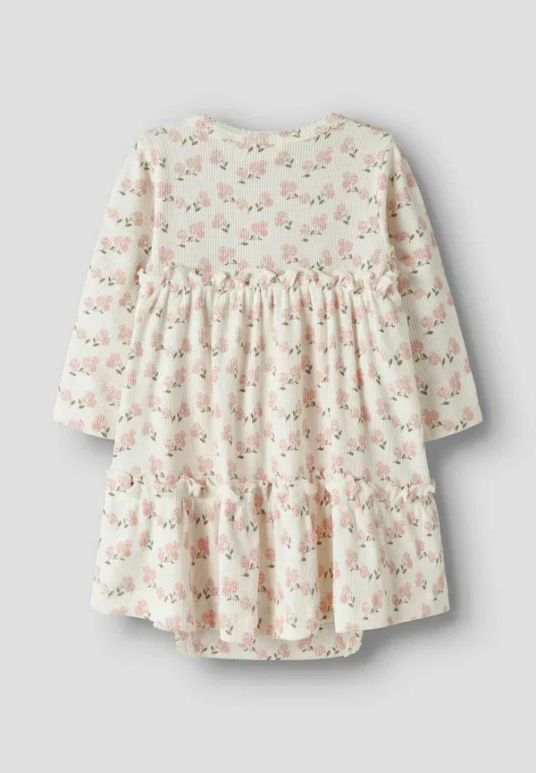 Платье regular fit jersey dress Lil' Atelier, кокосовое молоко — фото 2